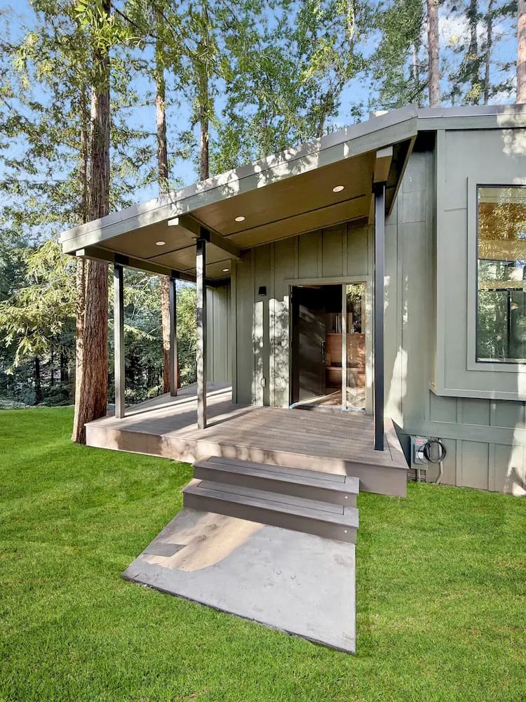 Detached ADU construction in Los Gatos, CA
