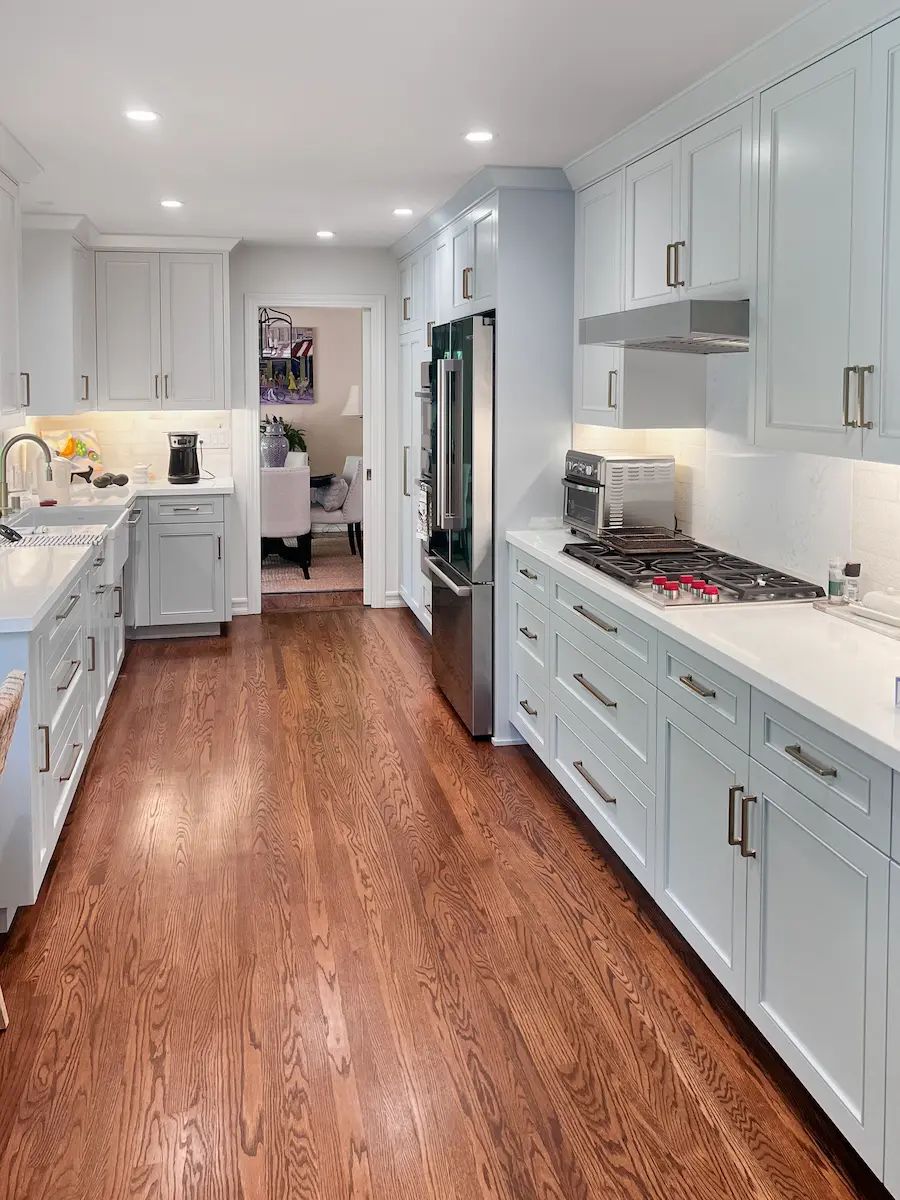 Kitchen remodeling with custom cabinetry in the South Bay Area