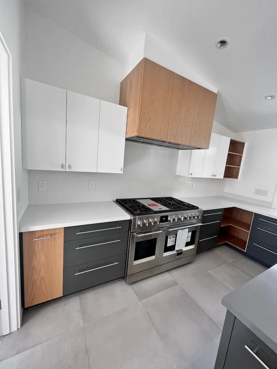 Kitchen custom cabinetry remodeled in the South Bay Area