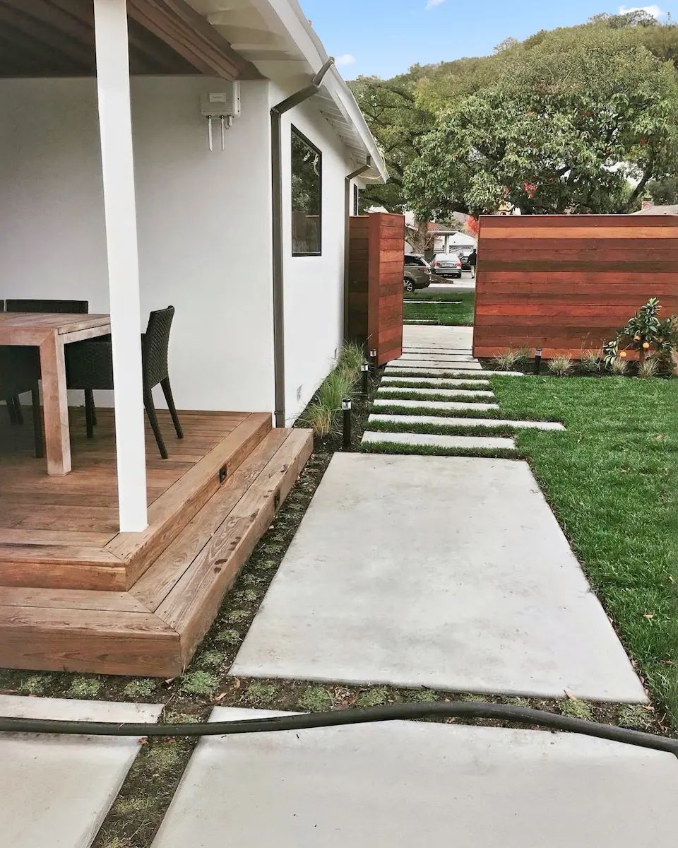 Patio and deck renovation by Alpine Haus Construction in Palo Alto, CA