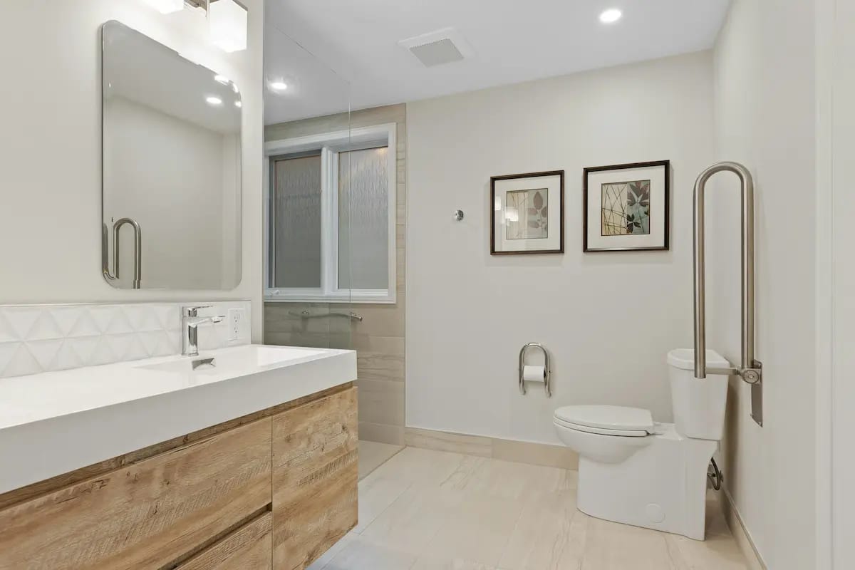 Accessibility Bathroom Upgrades in Milpitas