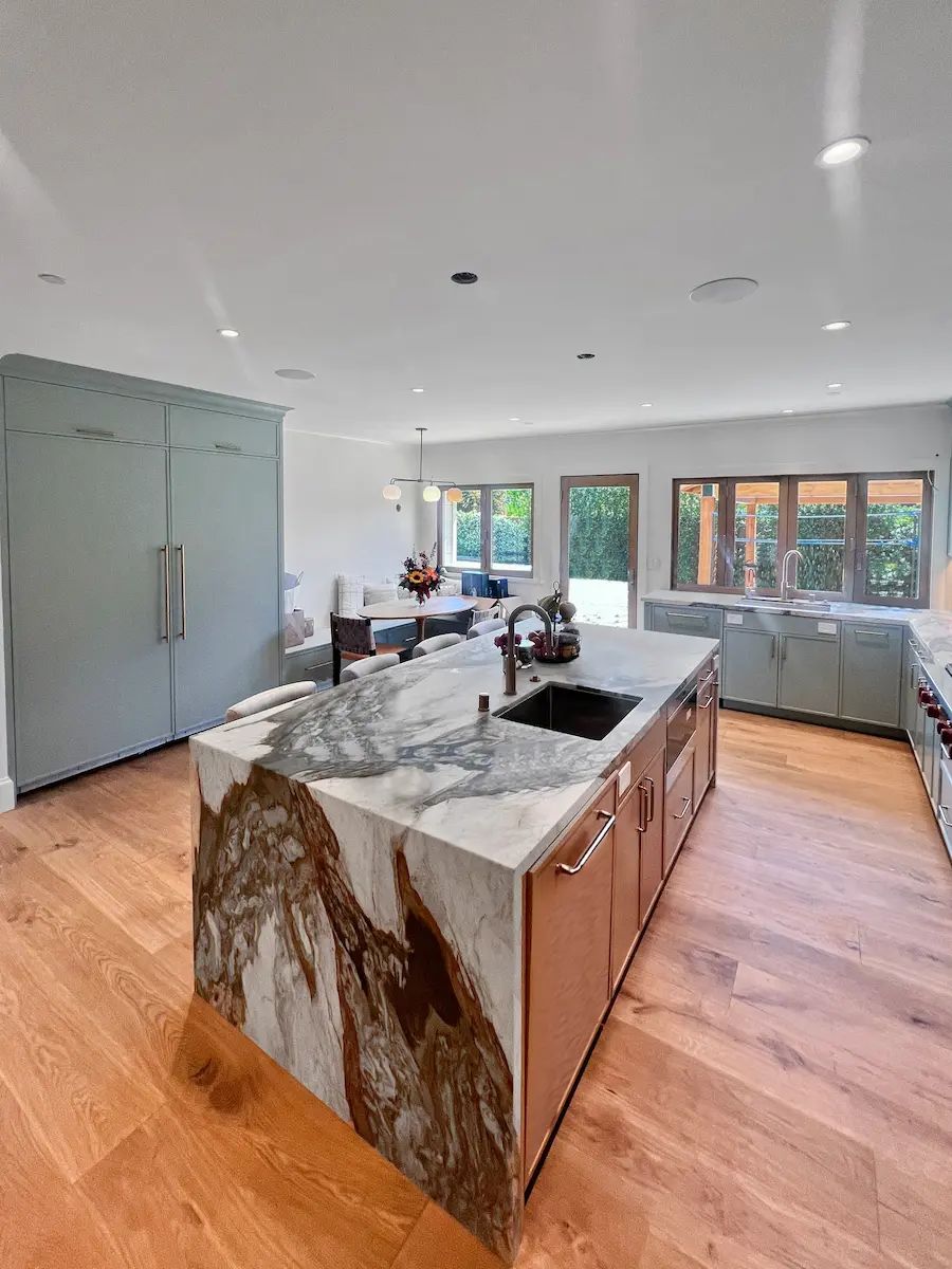 Kitchen Remodeling work completed by Alpine Haus Construction in Campbell, CA