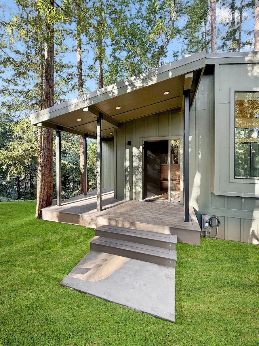 Outdoor & Deck Construction service completed in San Carlos by Alpine Haus Construction